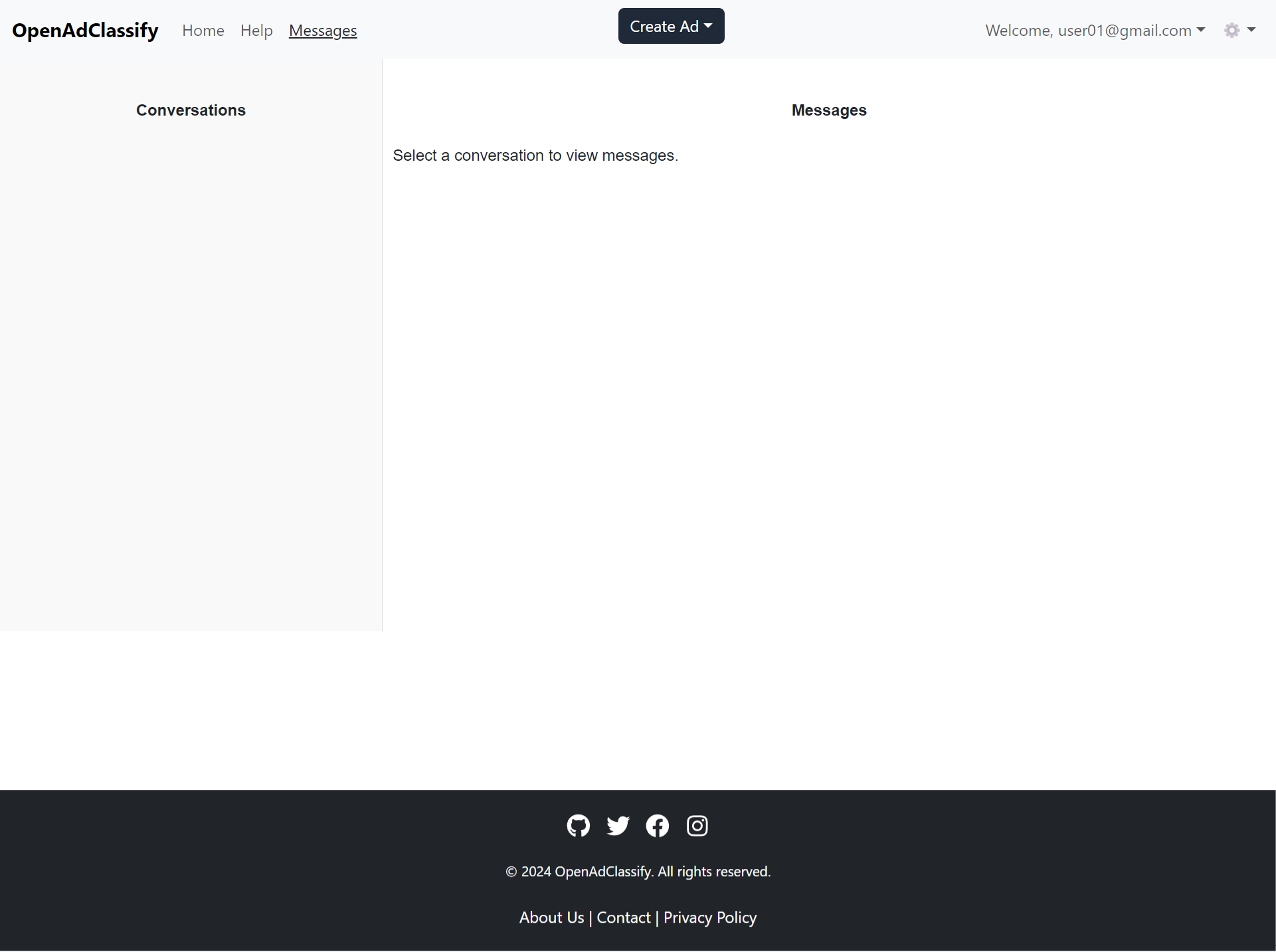 OpenAdClassify App